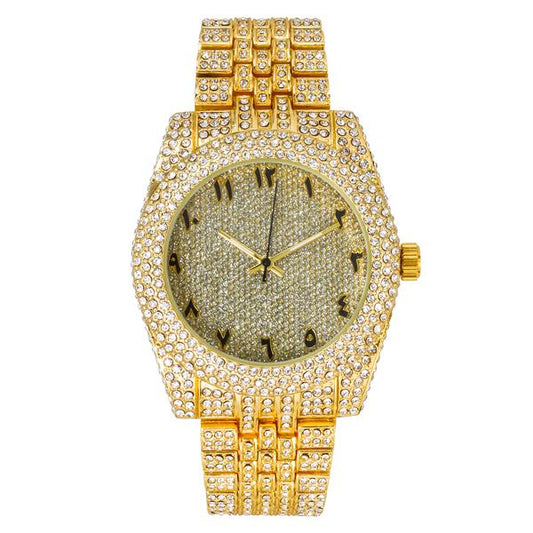 Urban Arab Dial 42mm Metal Band Watch - 9480K-MB