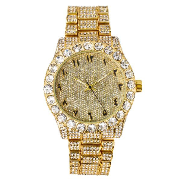 Urban Arab Dial 42mm Metal Band Watch - 9482K-MB