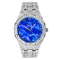 Urban Iced Out 46mm Metal Band Watch - 9122M-MB