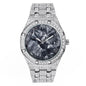Urban Iced Out 46mm Metal Band Watch - 9122M-MB