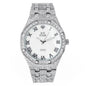 Urban Iced Out 46mm Metal Band Watch - 9122M-MB
