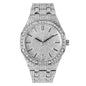 Urban Iced Out 46mm Metal Band Watch - 9122A-MB