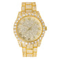 Urban Iced Out 44mm Metal Band Watch - 9034W-MB