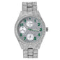 Urban Iced Out 44mm Metal Band Watch - 9120Z-MB