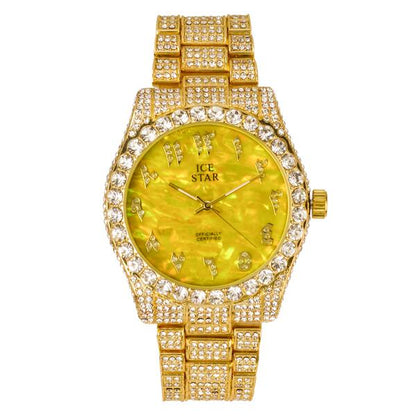 Urban Arab Dial 42mm Metal Band Watch - 9478T-MB