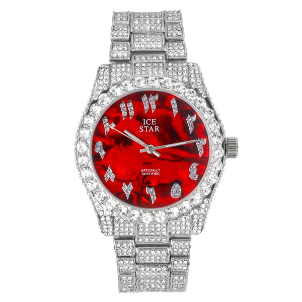 Urban Arab Dial 42mm Metal Band Watch - 9478T-MB