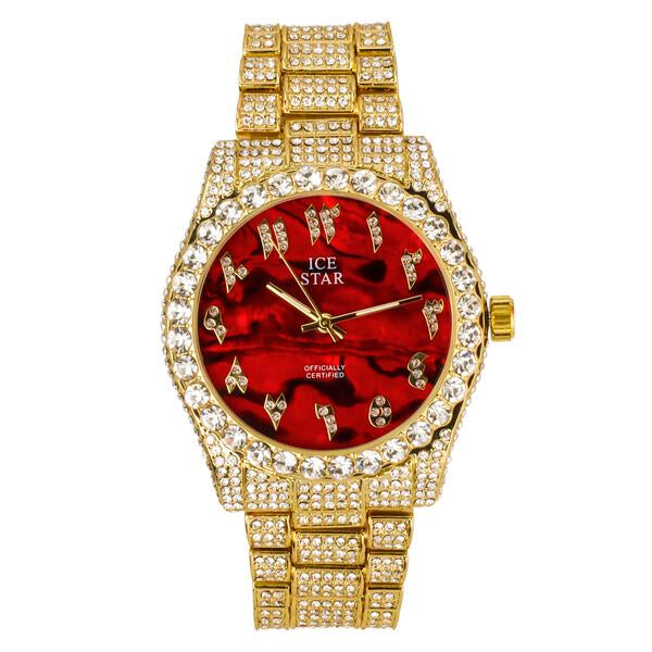 Urban Arab Dial 42mm Metal Band Watch - 9478T-MB