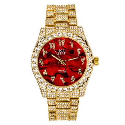 Urban Arab Dial 42mm Metal Band Watch - 9478T-MB