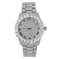 Urban Iced Out 43mm Metal Band Watch - 9482V-MB