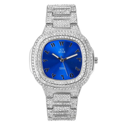 Urban Arab Dial 44mm Metal Band Watch - 8908T-MB