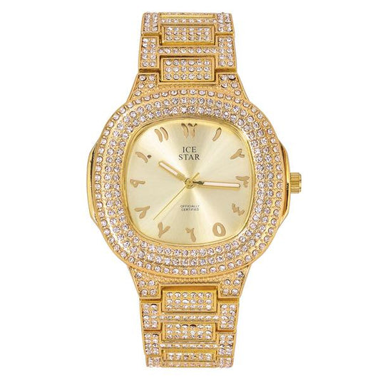 Urban Arab Dial 44mm Metal Band Watch - 8908T-MB