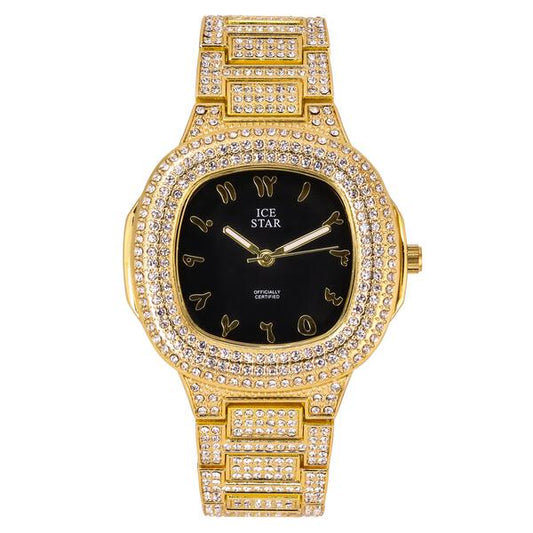Urban Arab Dial 44mm Metal Band Watch - 8908T-MB