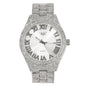 Urban Iced Out 44mm Metal Band Watch - 9120X-MB