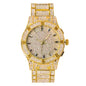 Urban Iced Out 44mm Metal Band Watch - 9195U-MB