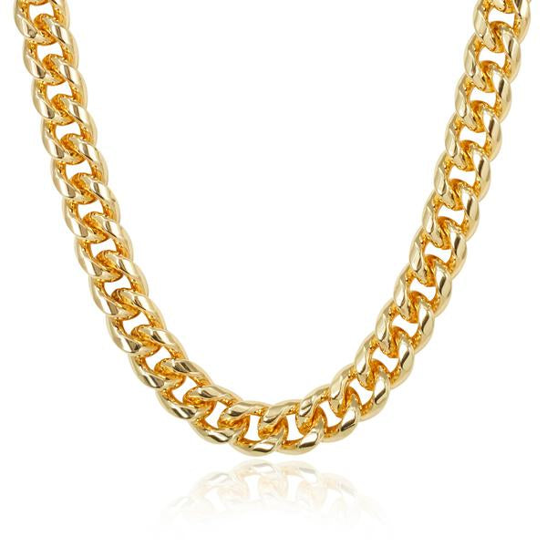 15mm Solid Cuban Chain - HCCH-206**