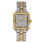 Ladies Iced-Out 31mm Metal Band Watch - 9731-MB