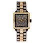 Ladies Iced-Out 31mm Metal Band Watch - 9731-MB