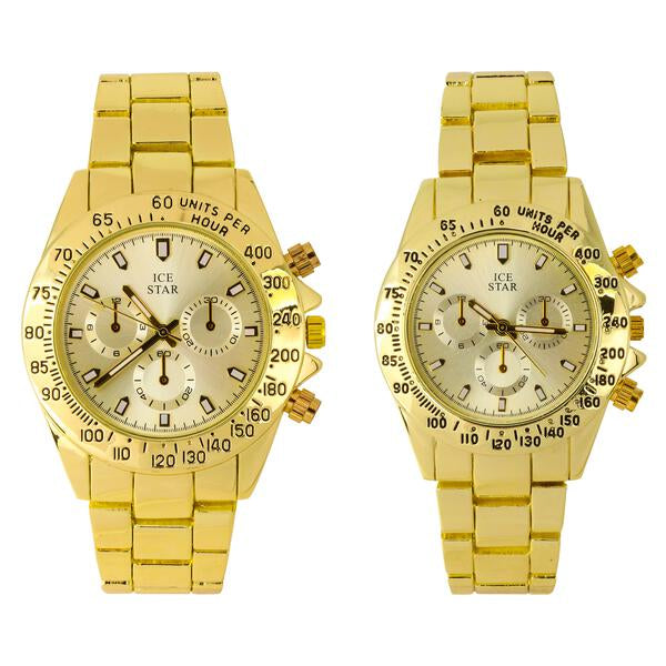 His and Her Matching Watches - HH8938A-101