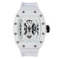 Iced Out 42.5mm Tonneau Watch - 9686-SB