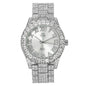 Urban Iced Out 44mm Metal Band Watch - 8719D-MB