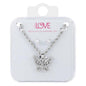 Ladies Butterfly Necklace with Earrings Set - DDS-LMP-BFLY-003