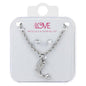Ladies Dolphin Necklace with Earrings Set - DDS-LMP-SEA-006