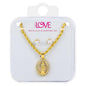 Ladies Guadalupe Necklace with Earrings Set - DDS-QND-20