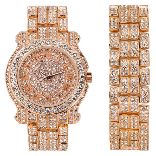 Watch And Bracelet Set - 7341-WBSET