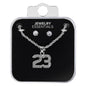 Mens 23 Necklace with Studs - DD-216