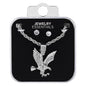Mens Eagle Necklace with Studs - DD-1121