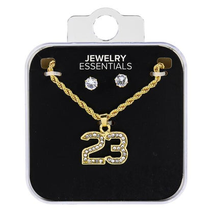 Mens 23 Necklace with Studs - DD-216
