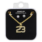 Mens 23 Necklace with Studs - DD-216
