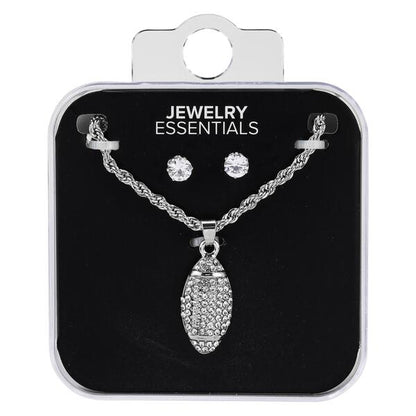 Mens Football Necklace with Studs - DD-372