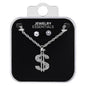Mens Money Necklace with Studs - DD-4115