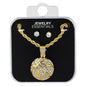 Mens Basketball Necklace with Studs - DD-1782
