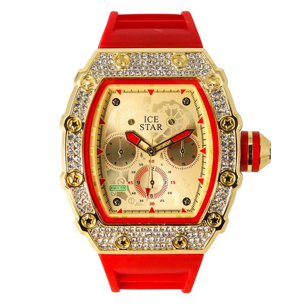 Urban Silicone Band Watch - 9851-SB