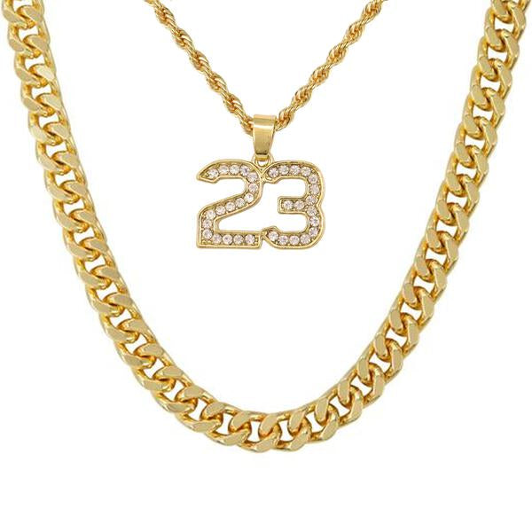 23-Necklace-&-9mm-Solid-Cuban-Chain-Set-