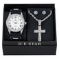 Watch and Necklace with Earrings Gift Set - W1K2-124