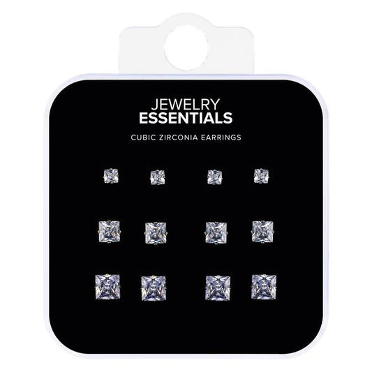 Mens Square Stud Starter 6-Pack - MCET-602