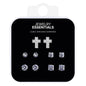 Mens Pave Cross 5-Pack Set - MCET-501 G
