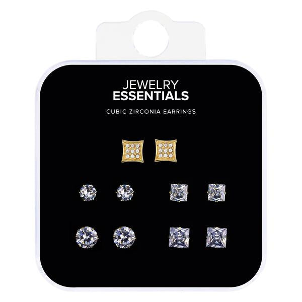 Mens Pave Stud 5-Pack Set - MCET-503 G