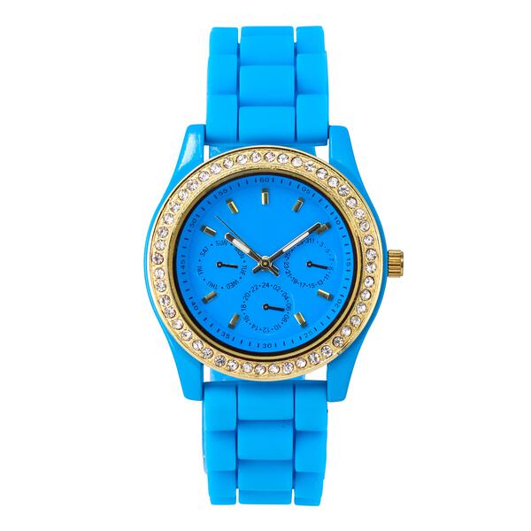 Ladies Silicone Band 45mm Watch - 7827-SB