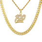 100-Necklace-&-9mm-Solid-Cuban-Chain-Set-