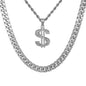 Money-Necklace-&-9mm-Solid-Cuban-Chain-Set-