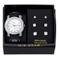 Watch and 3on Square Earring Gift Set - W3ER-102