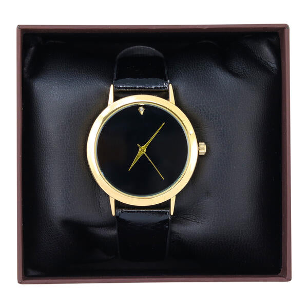 Round Boxed Watch - 4904-BXLB