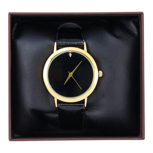 Round Boxed Watch - 4904-BXLB