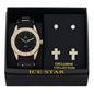 Watch and 2on Cross Pave Earring Gift Set - W2ER-101