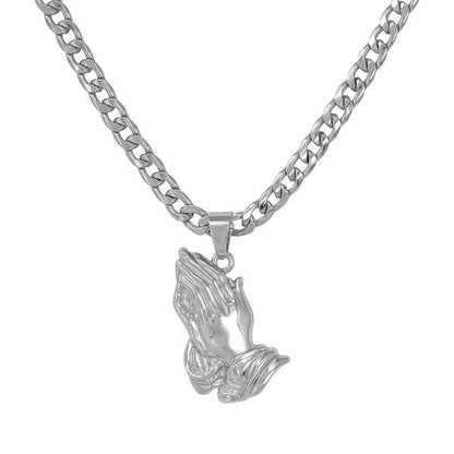 Praying -Hand Necklace - HC-13