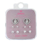 Ladies Guadalupe Heart Earring and Studs 5-Pack - DD-6STD-102